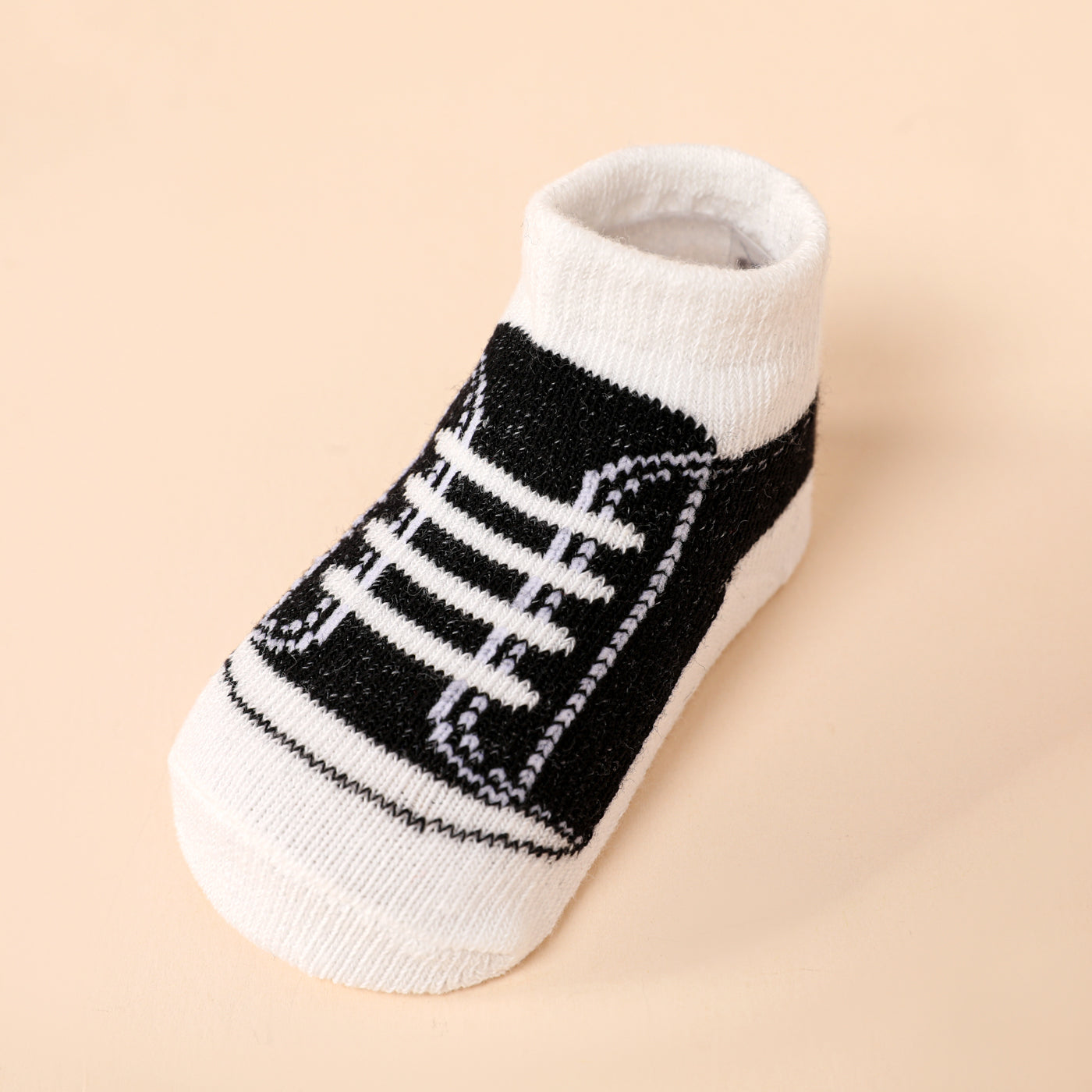 6 paires de chaussettes à motif de chaussures pour bébé