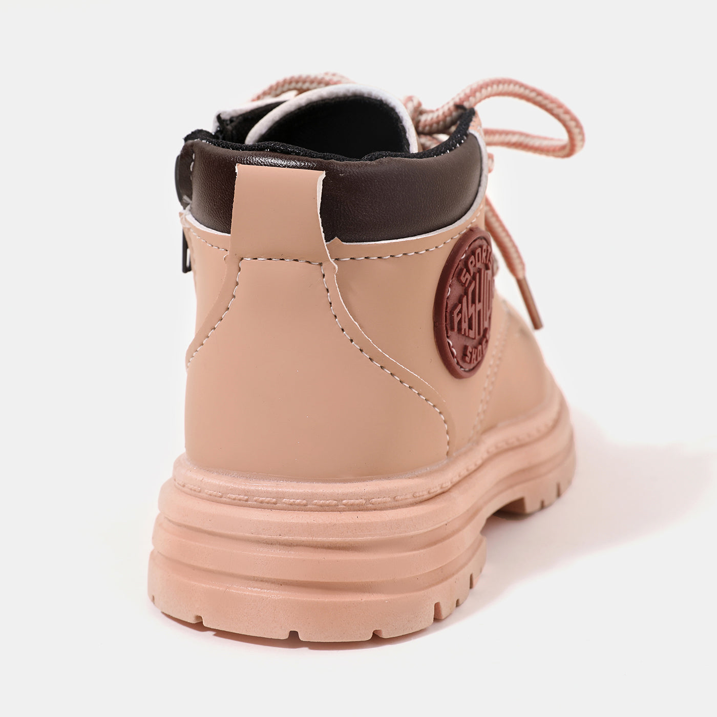 Toddler / Kid Lace Up Front Khaki Boots