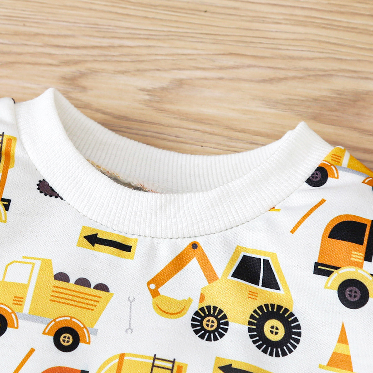 Baby Boy Vehicle Print Dungarees Set